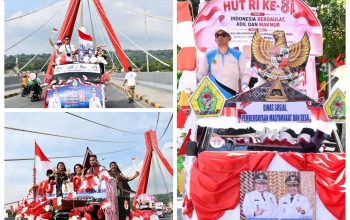 Semarak Peringati HUT RI di Samosir Sedot Perhatian Warga