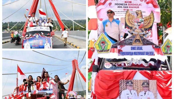 Semarak Peringati HUT RI di Samosir Sedot Perhatian Warga
