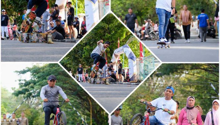 Warga Antusias Nikmati Ruang Sehat dan Produktif di Car Free Day Sibolga, Wali Kota Ajak Pelaku UMKM Manfaatkan CFD