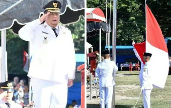 Peringatan HUT ke-81 RI di Samosir Meriah: Bupati Vandiko Ajak Masyarakat Terus Berkarya dan Jaga Persatuan dan Kelestarian Alam