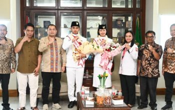 Kepulangan Felesia Rismaito Munthe dan Gissa Oliver Nainggolan Disambut Hangat Oleh Pemprovsu