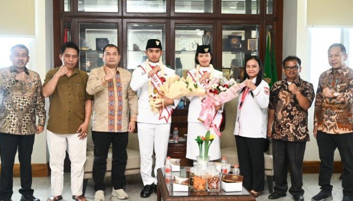 Kepulangan Felesia Rismaito Munthe dan Gissa Oliver Nainggolan Disambut Hangat Oleh Pemprovsu