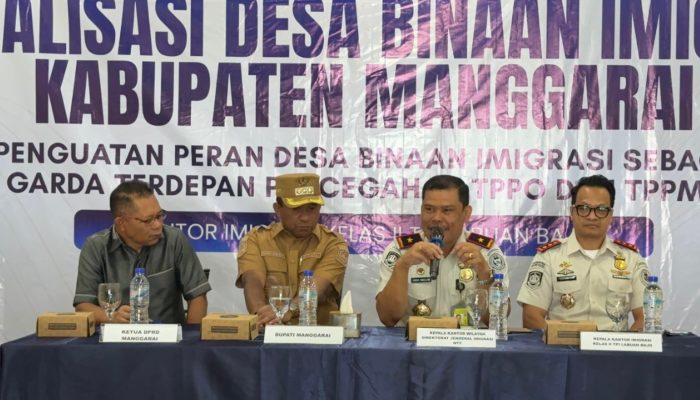 Perkuat Pencegahan TPPO, Kantor Imigrasi Labuan Bajo Hibahkan Motor Operasional ke Lima Desa di Manggarai