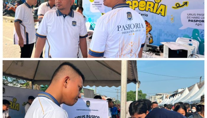 Imigrasi Belawan Hadirkan Layanan Pasporia: Urus Paspor di Hari Libur