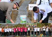 Gerakan Tanam Bawang Putih Serentak 2026, Bupati dan Kapolres Humbahas Menanam di Lahan 3,5 Hektare