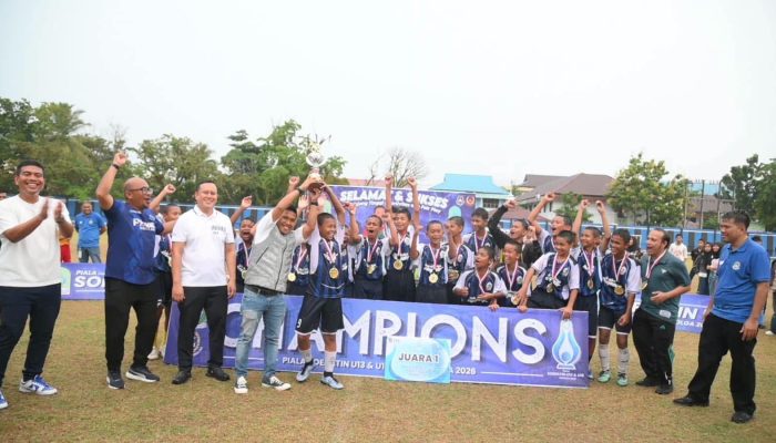 Piala Soeratin U-13 dan U-15 Begerliat Lagi di Sibolga Setelah Stadion Horas Direvitalisasi Wali Kota