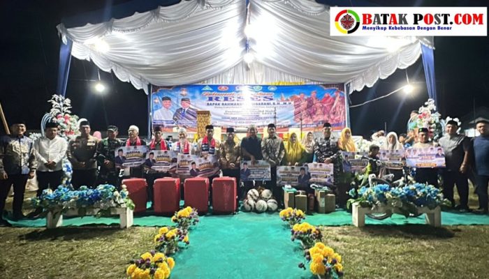 Ribuan Warga Hadiri Maulid Nabi dan Reses Rahmansyah Sibarani di Barus: 4 Orang Diberangkatkan Umrah