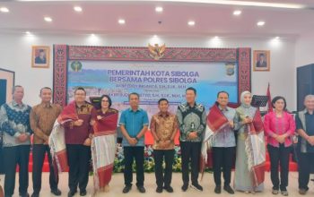Malam Pisah Sambut Kapolres Sibolga dari Eddy Inganta kepada Budi Prasetyo