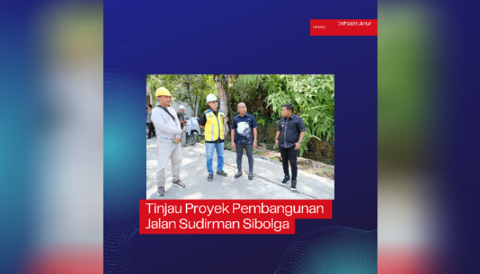 Diperjuangkan Rahmansyah Sibarani, Jalan Sudirman Sibolga yang Rusak Parah Selesai Diaspal