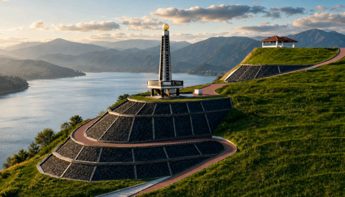 Pembangunan Monumen Toga Gultom Berbiaya Rp3,5 Miliar di Samosir Terus Belanjut: April 2027 akan Diresmikan
