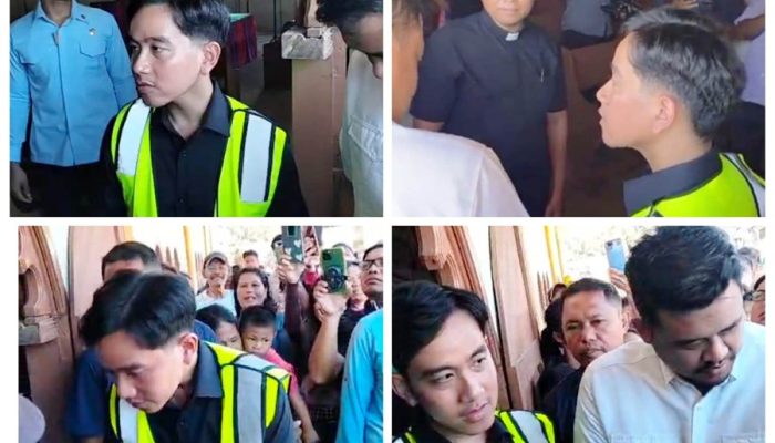 Usai Salat Jumat Wapres Gibran Tinjau Gereja GKPI Hutanabolon Tapteng: Pemerintah Siap Membantu