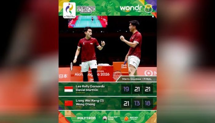 Sesuai Prediksi Indonesia Berhasil Nambah Emas dari Bulu Tangkis Lewat Perjuangan Leo dan Daniel