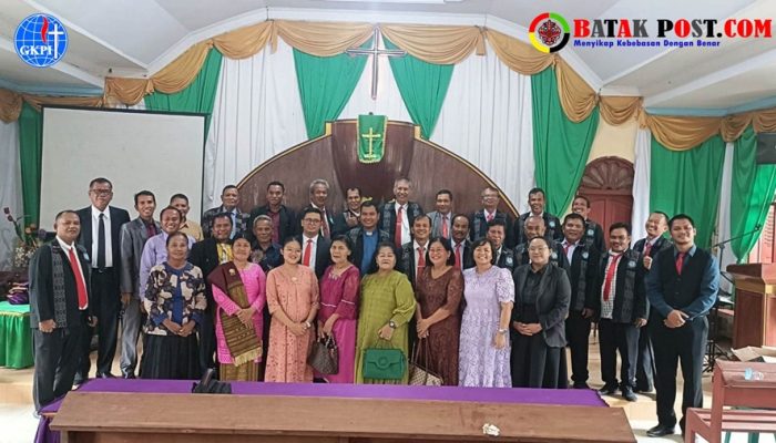Memaknai Arti Berbagi Disaat Kekurangan dalam Kunjungan Koor Ama GKPI Pandan ke GKPI Pearaja Pargarutan