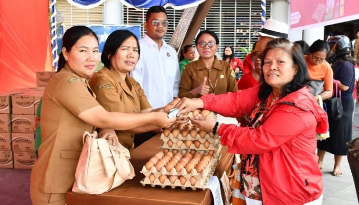 Keempat Kalinya Pemkab Samosir Hadirkan Gerakan Pangan Murah Bagi Masyarakat