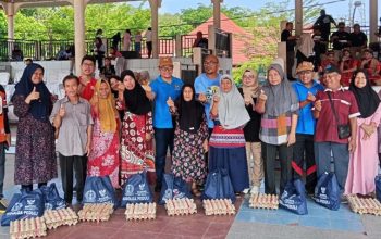 50 Paket Sembako Program “Sibolga Peduli” Disalurkan di RRI Fest 2026