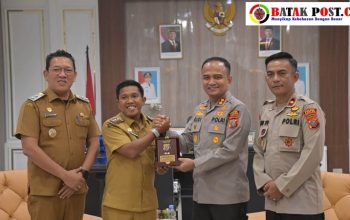 Kapolres Sibolga Kunjungan Silaturahmi ke Wali Kota Perkuat Sinerginitas