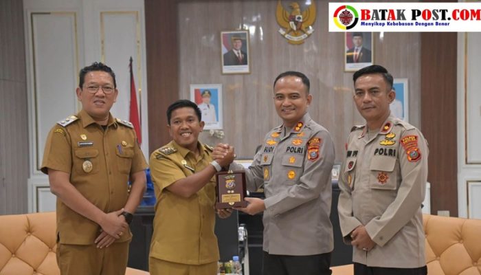 Kapolres Sibolga Kunjungan Silaturahmi ke Wali Kota Perkuat Sinerginitas