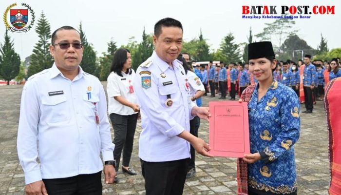 663 PPPK Paruh Wakut Pemkab Humbahas Terima SK Perpanjangan dari Bupati