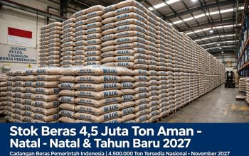 Stok Beras 4,5 Juta Ton Aman! Dirut Bulog Jamin Natal & Tahun Baru Tanpa Khawatir