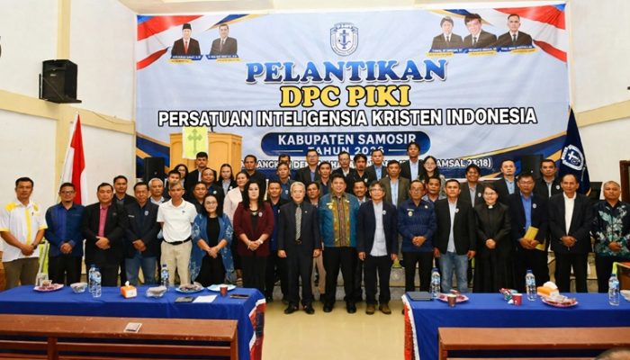 DPC PIKI Samosir Siap Jadi Otak dan Hati Pembangunan, Bupati Vandiko: Jaga Karakter Kekristenan