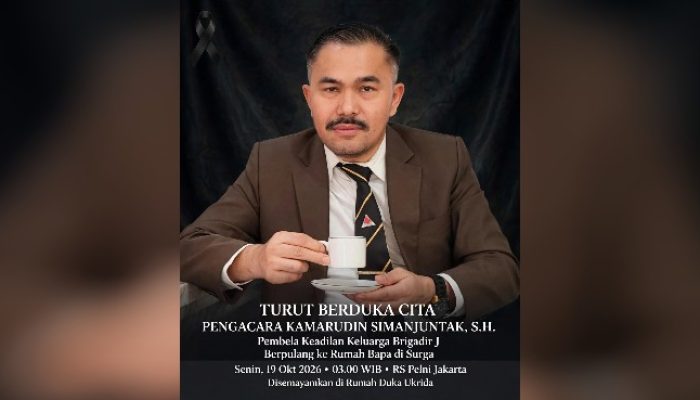 Pengacara Kondang Kamarudin Simanjuntak Meninggal Dunia: Sosok Pembela Keluarga Brigadir J