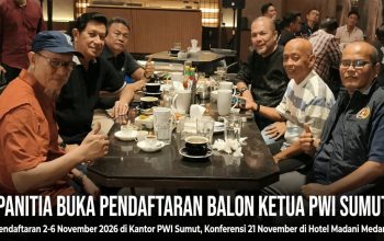 Panitia Buka Pendaftaran Balon Ketua PWI Sumut dan Ketua DKP: Ini Syaratnya