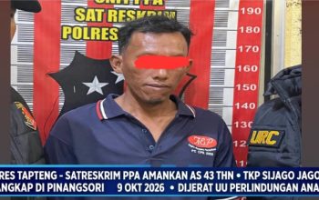 Kakek Tiri Bejat yang Cabuli Cucunya Selama 2 Tahun di Badiri Ditangkap Polisi