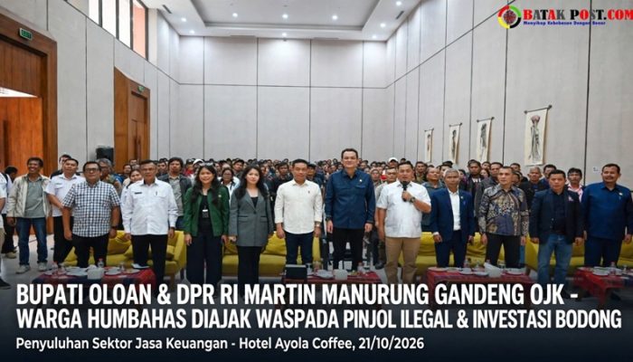 OJK di Humbahas: Waspada Pinjol Ilegal dan Investasi Bodong