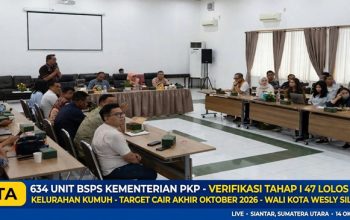 Tahun 2026 Pematangsiantar Dapat 634 Unit Bedah Rumah Tak Layak Huni dari Kementerian PKP