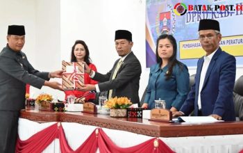 Bupati Humbahas Sampaikan Nota Pengantar R-APBD 2027 Rp 855,54 Miliar, PAD Naik 14,54%