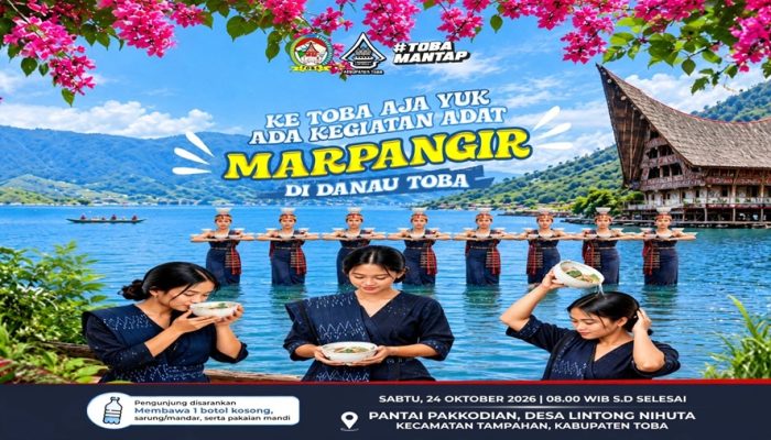 Marpangir Kembali! Ritual Penyucian Diri Khas Batak Toba Bakal Guncang Pantai Pakkodian 24 Oktober