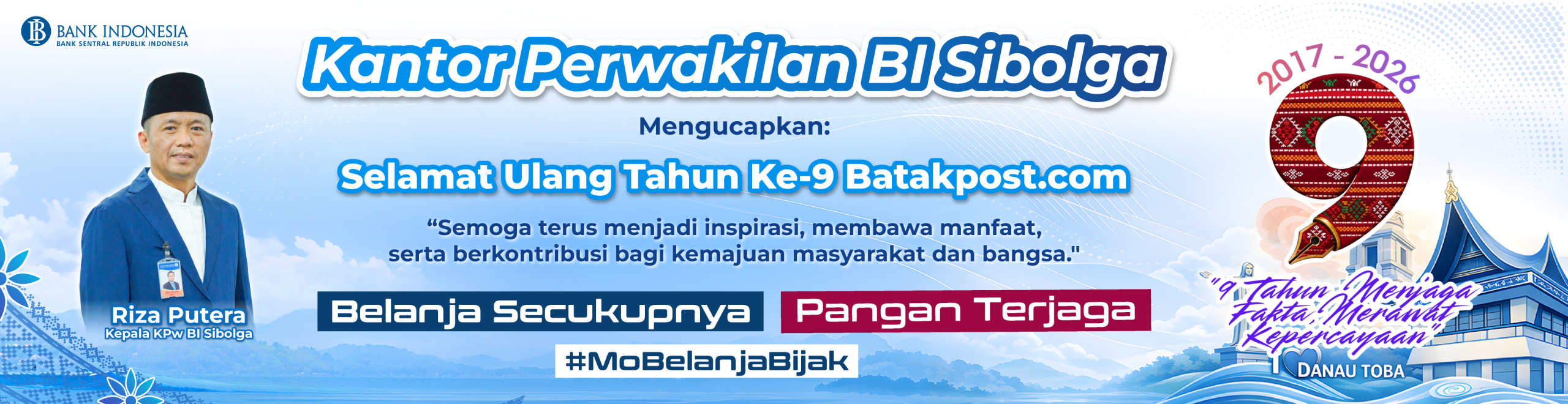 Iklan KPw BI Sibolga Iklan KPw BI Sibolga