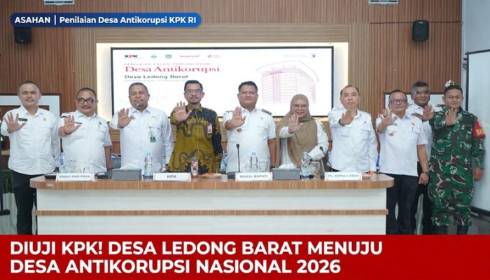 Diuji KPK! Desa Ledong Barat Asahan Masuk Bursa Desa Antikorupsi Nasional 2026