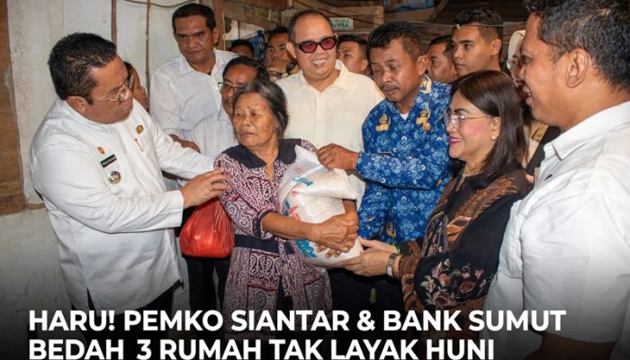 Air Mata Haru Ompung Mery, Bertahun Tidur Beralas Matras di Rumah Bocor, Kini Dapat Harapan Baru dari Pemko Siantar dan Bank Sumut