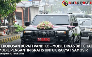 Bukan Sekadar Plat Merah! Mobil Dinas BB 1 C Bupati Samosir Kini Jadi Mobil Pengantin Gratis untuk Rakyat