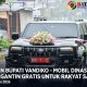 Bukan Sekadar Plat Merah! Mobil Dinas BB 1 C Bupati Samosir Kini Jadi Mobil Pengantin Gratis untuk Rakyat