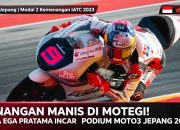 Punya Utang 2 Kemenangan di Motegi! Veda Ega Siap Kibarkan Merah Putih Lagi di Moto3 Jepang