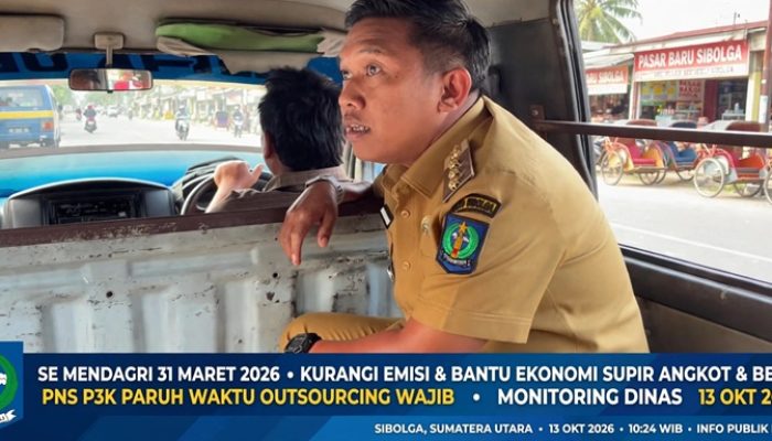 Keren! Wali Kota Sibolga Naik Angkot Bareng Warga: ASN Wajib Kendaraan Umum Tiap Selasa Demi Kurangi Emisi & Bantu Ekonomi Sopir