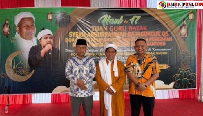 Kepala Imigrasi Belawan Hadiri Haul ke-17 Tuan Guru Batak dan Peresmian Rumah Tahfidz Qur’an Haji Sugiat Santoso di Simalungun