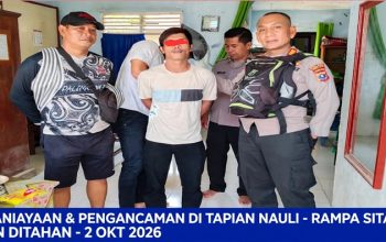 Viral! Pria 29 Tahun yang Resahkan Warga dan Sopir Truk di Tapteng Ditangkap Polisi