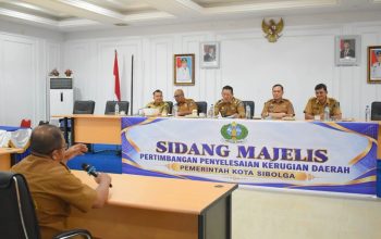 Pemko Sibolga Pertegas Penyelesaian Kerugian Daerah, Wakil Wali Kota Tekankan Tanggung Jawab ASN dan Pengamanan Aset