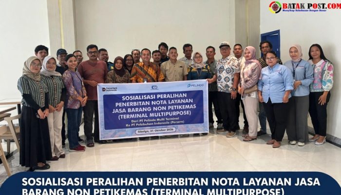 Mulai 1 November 2026, Pelindo Ambil Alih Administrasi Penagihan Layanan Nonpetikemas di 21 Cabang, Termasuk Pelabuhan Sibolga