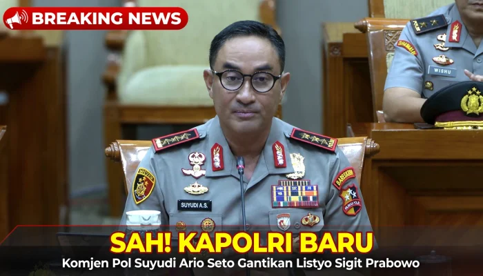 Hanya 30 Menit! Fit and Proper Test Kilat, Komjen Suyudi Resmi Jadi Kapolri-Sore Ini Dilantik Prabowo