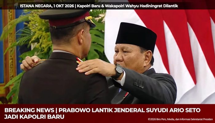 Jenderal Suyudi Ario Seto Jabat Kapolri, Wahyu Hadiningrat Jadi Wakapolri: Publik Menunggu Gebrakan Kapolri