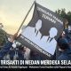 Ratusan Mahasiswa Trisakti Kepung Medan Merdeka Selatan, Teriakkan Yel-Yel Kritik Pemerintah dan Tuntut Keadilan untuk Papua