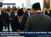 SAH! Prabowo Lantik Wantimpres Super Gemuk: Pratikno Ketua, Hatta Rajasa Wakil, 24 Tokoh Nasional Gabung